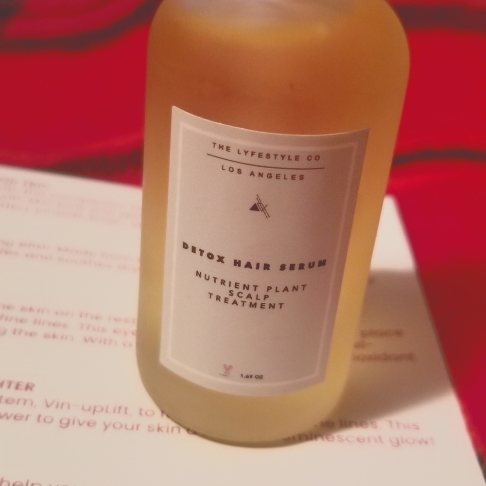 Detox hair serum